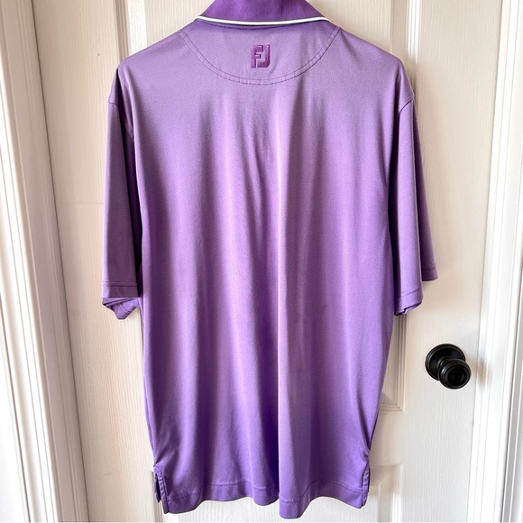FOOTJOY FJ Men’s Pure Button Short Sleeved Polo Shirt—SZ. M/L - Picture 13 of 16